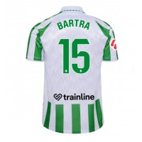 Real Betis Marc Bartra #15 Domáci futbalový dres 2024-25 Krátky Rukáv